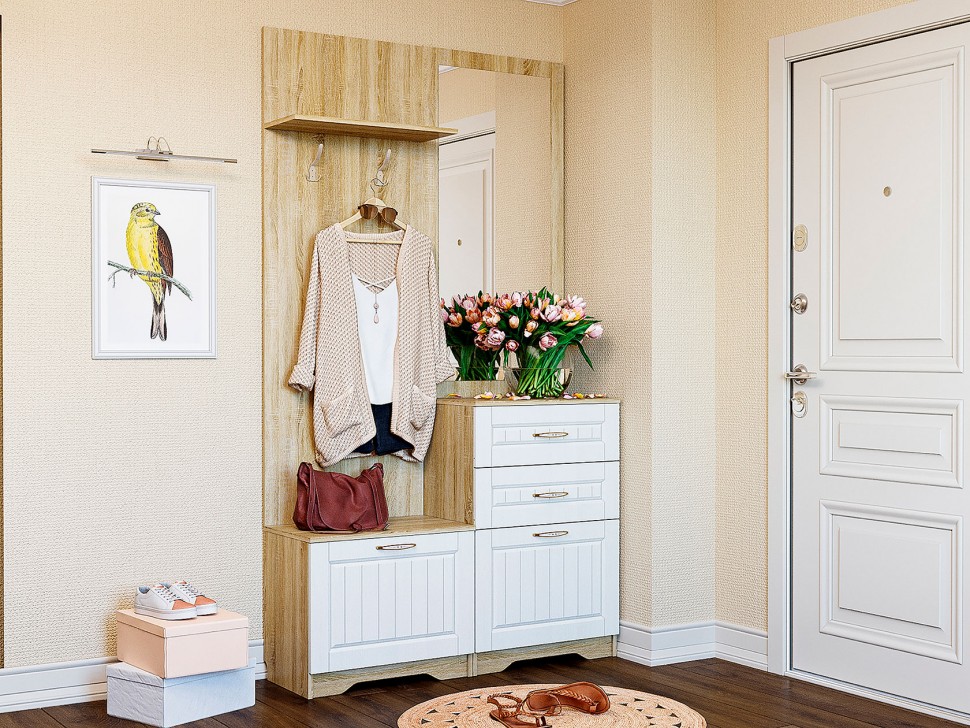 Настенная вешалка Оливия Лайт