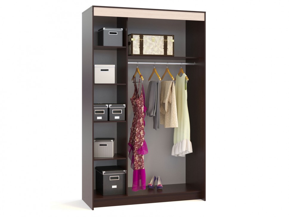 Шкаф-купе Контур ШР-156.2 с зеркалом