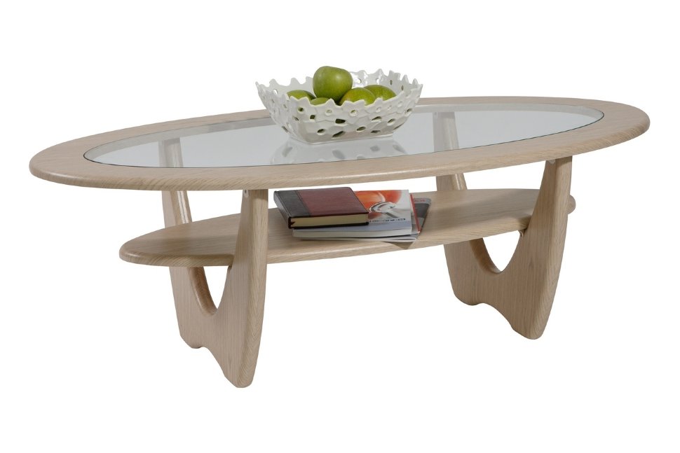 Журнальный столик со стеклом Стол журнальный Юпитер со стеклом