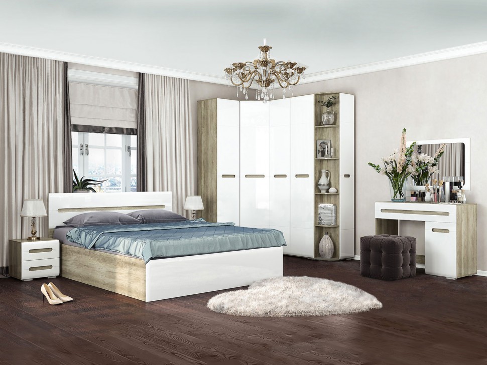 Настенное зеркало Наоми Лайт