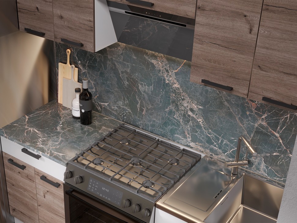 Кухонный гарнитур Эра 180 см с газовкой