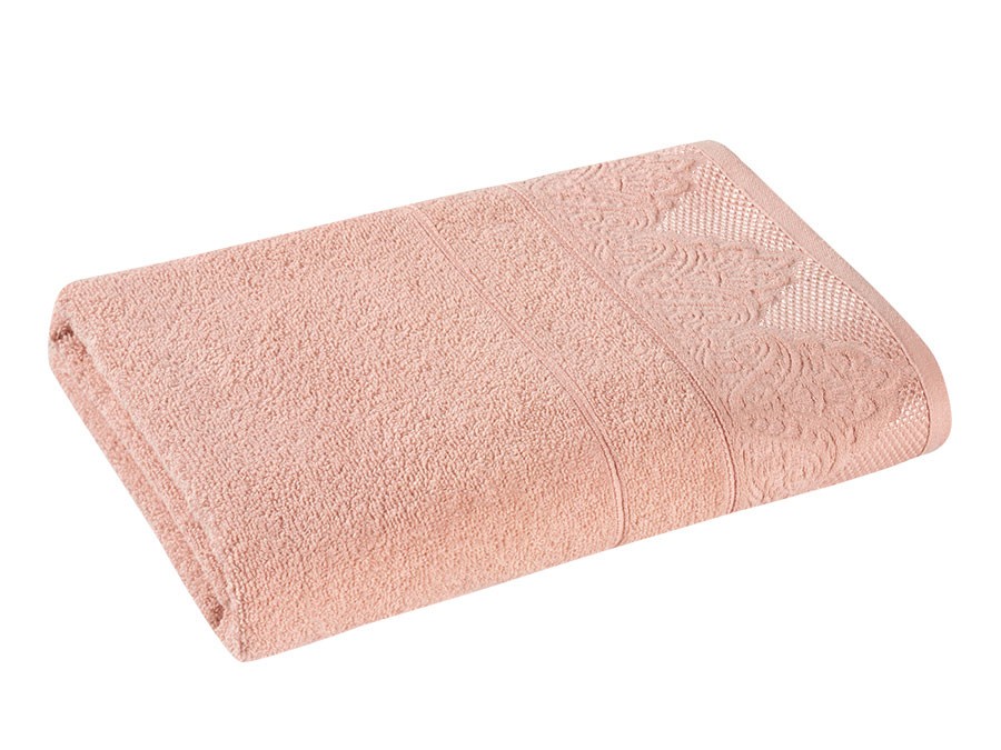 Полотенце махровое "KARNA" жаккард SIESTA (70x140) см