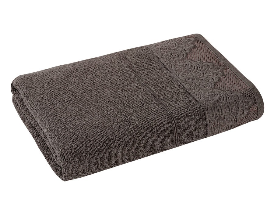 Полотенце махровое "KARNA" жаккард SIESTA (70x140) см