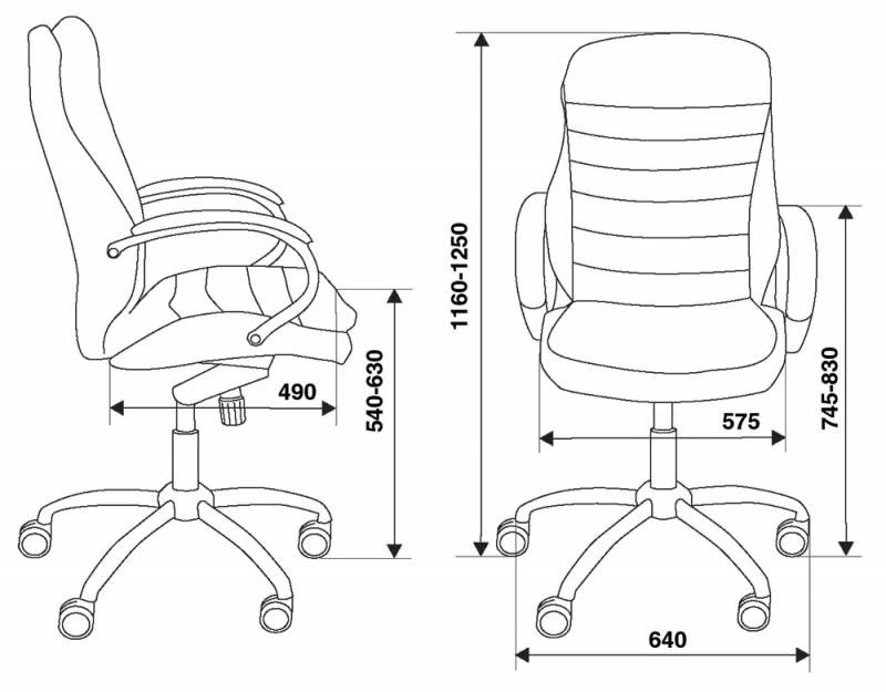 Кресло руководителя T-9950