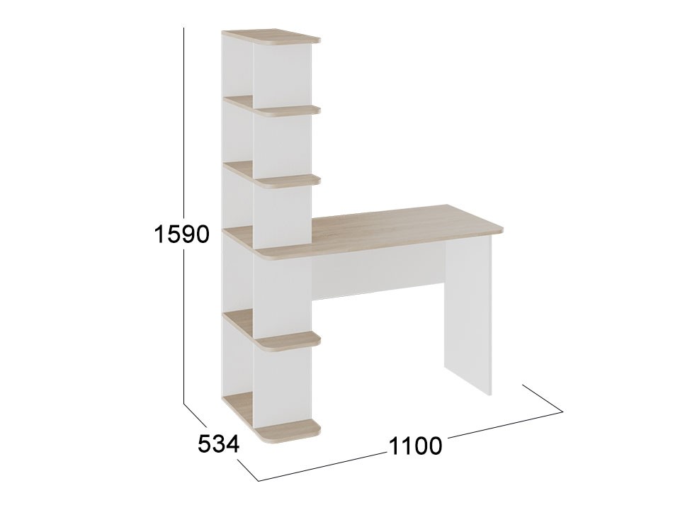 Компьютерный стол Кроули