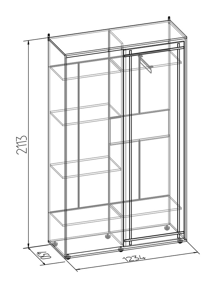 Шкаф-купе Шерлок