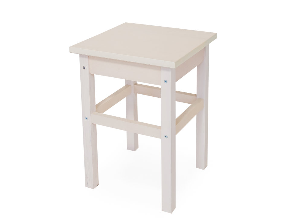 Табурет массив прямая нога