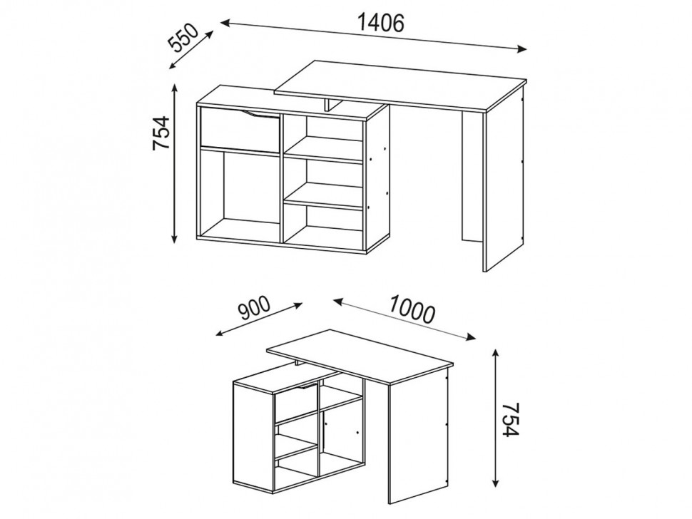 Компьютерный стол Виктор