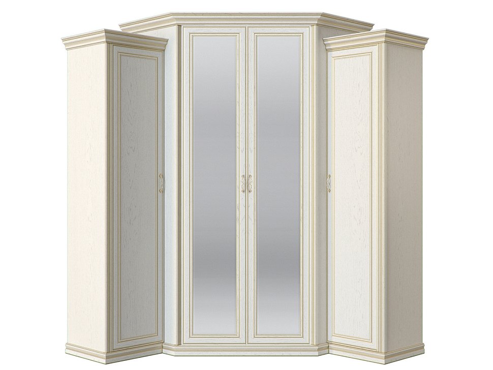 Угловой шкаф Шкаф угловой с зеркалами Венето