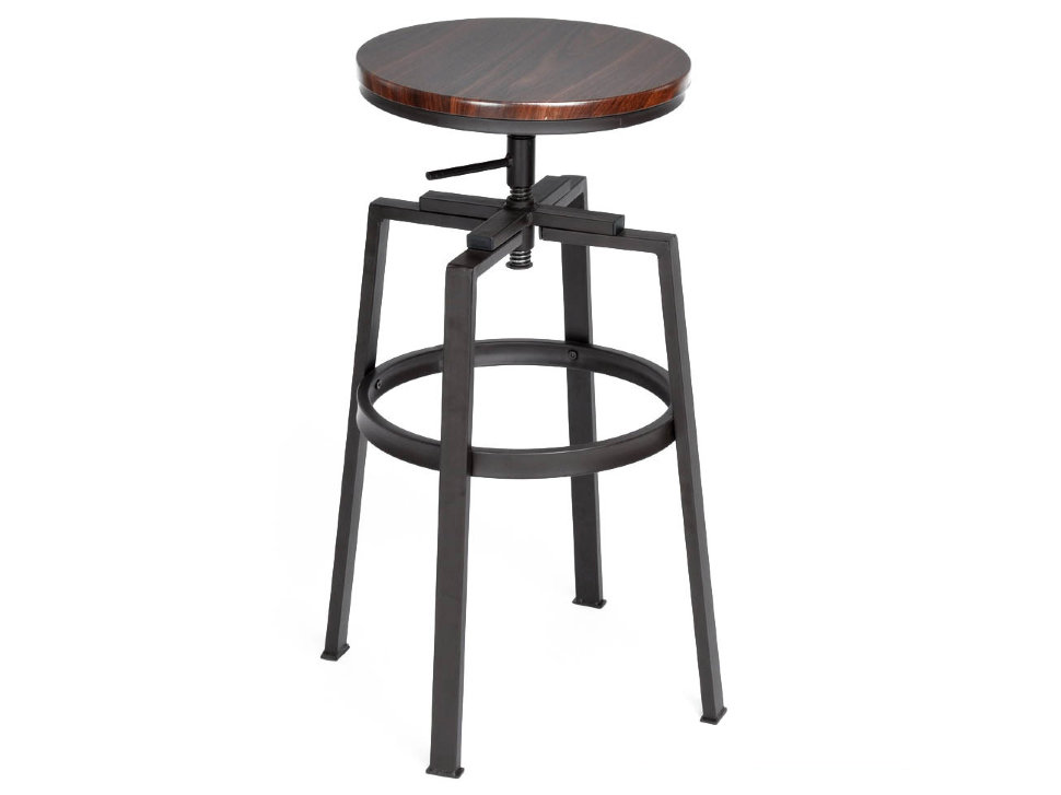 Круглый барный стул для кухни Амат