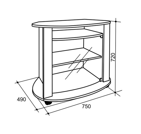ТВ-тумба Нео-2