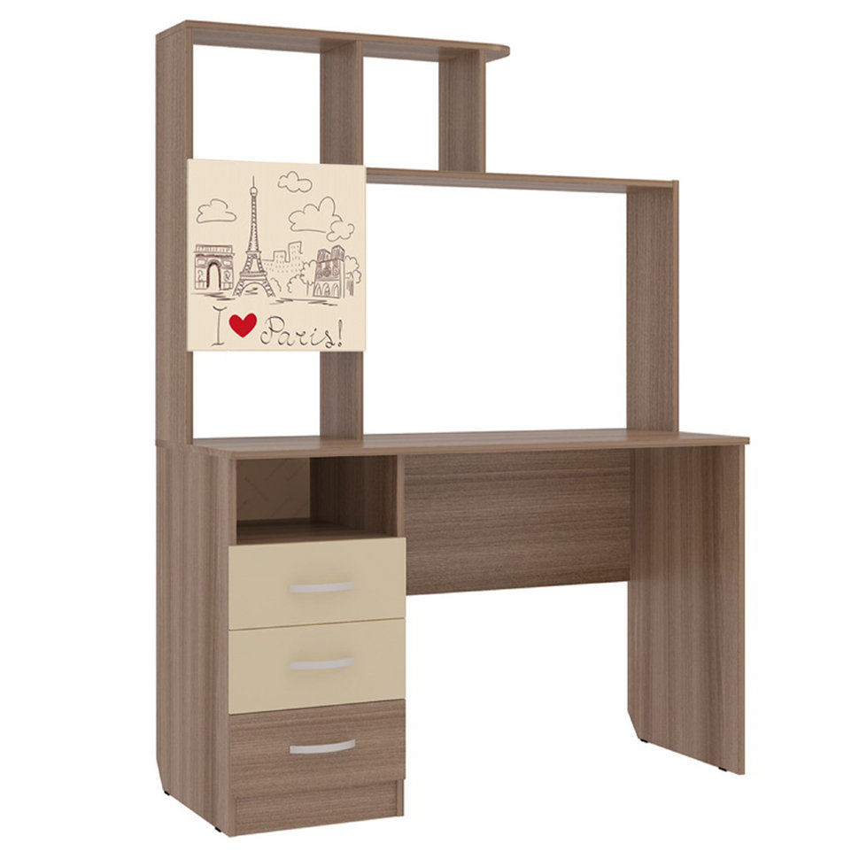 Компьютерный стол SK02P2.3 + PK02S2.3 + FSK1.2.3