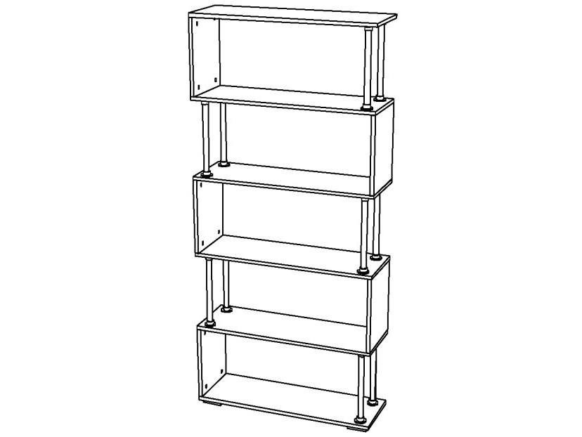 Стеллаж Стеллаж Стиль 1