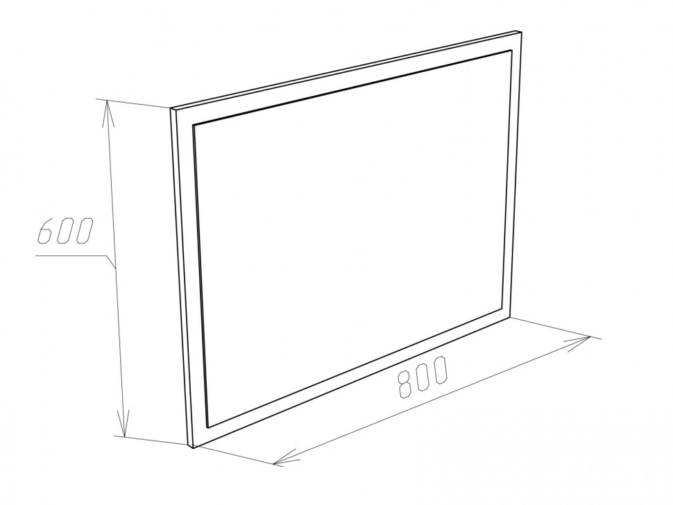 Настенное зеркало Марика