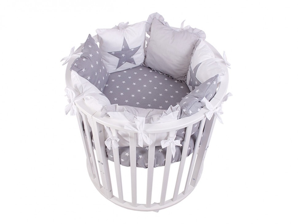 Кроватка-трансформер для новорожденных Пеппи