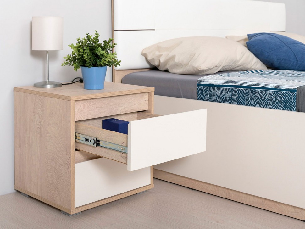 Прикроватная тумбочка Тумба прикроватная Лея 13.288