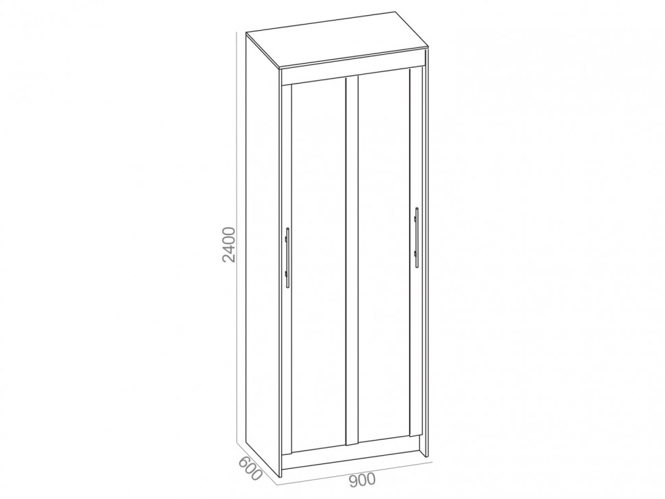 Шкаф-купе Контур ШР-96.1