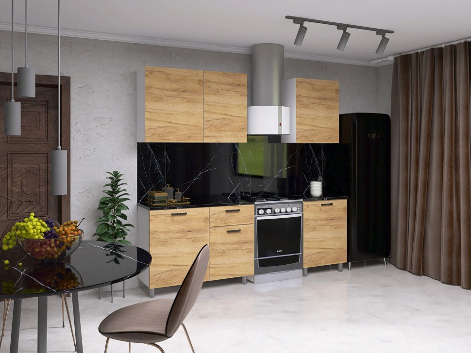 Кухонный гарнитур Страйк 170 см