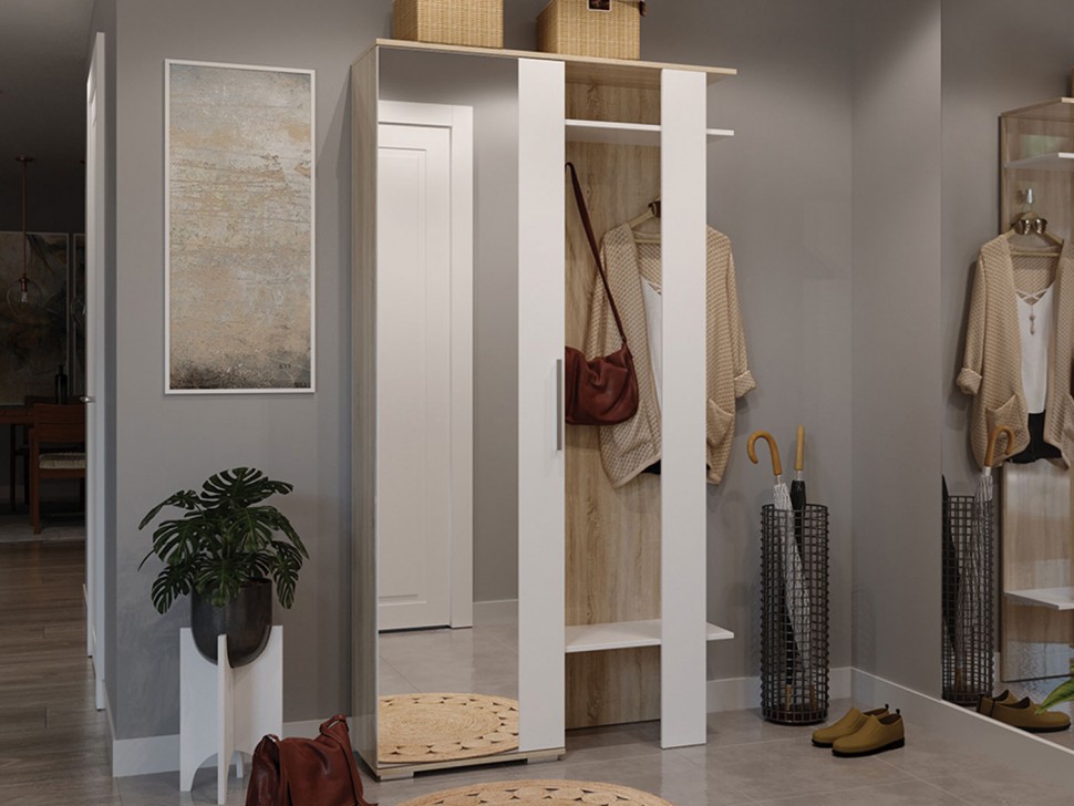 Прихожая Прихожая Нуар со шкафом