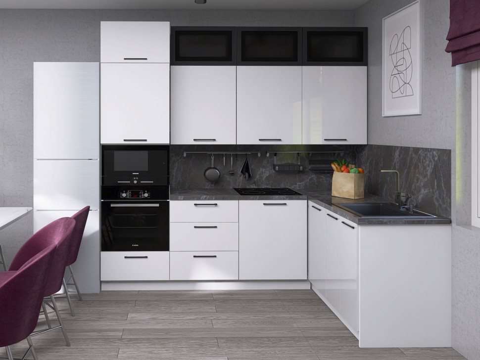 Кухонный гарнитур Модерн 240х160 см