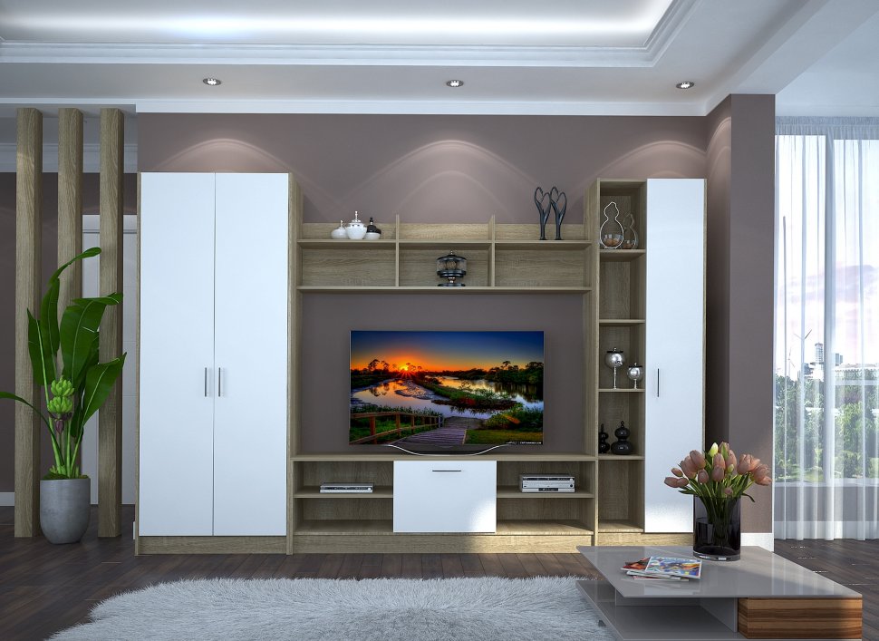 Гостиная Стенка для гостиной Балфур