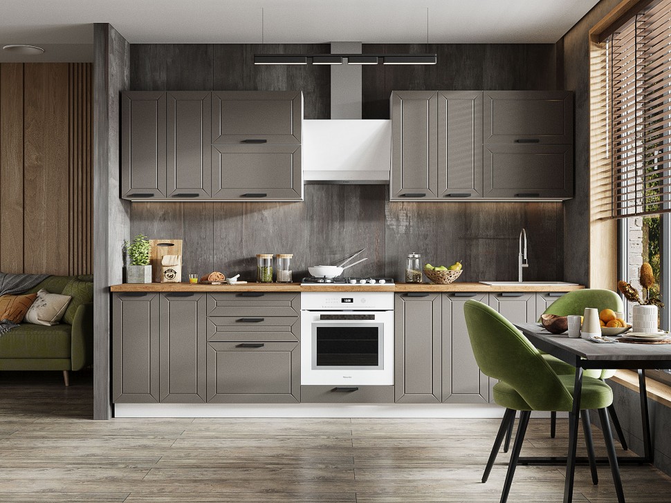 Кухонный гарнитур Оптима 300 см