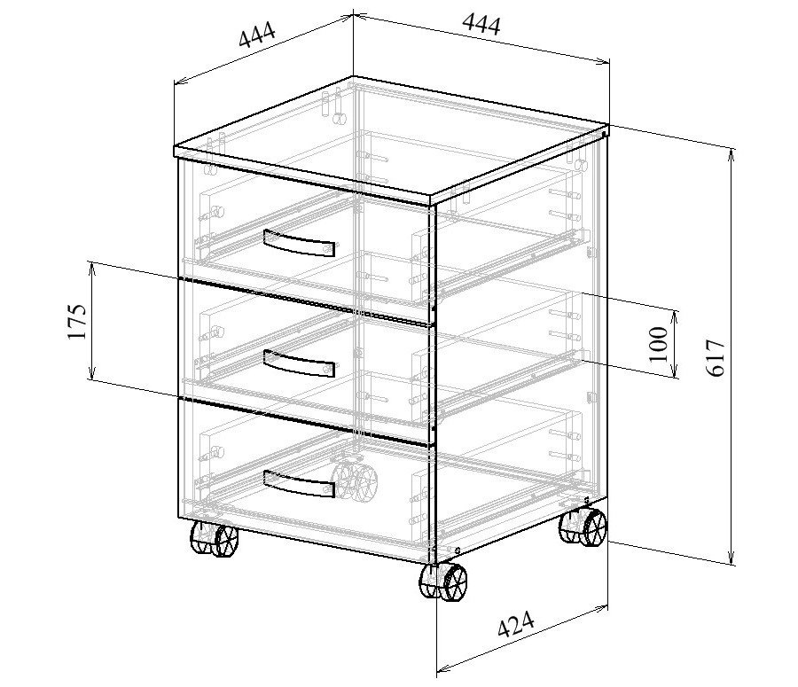 Тумба "Альба-3"