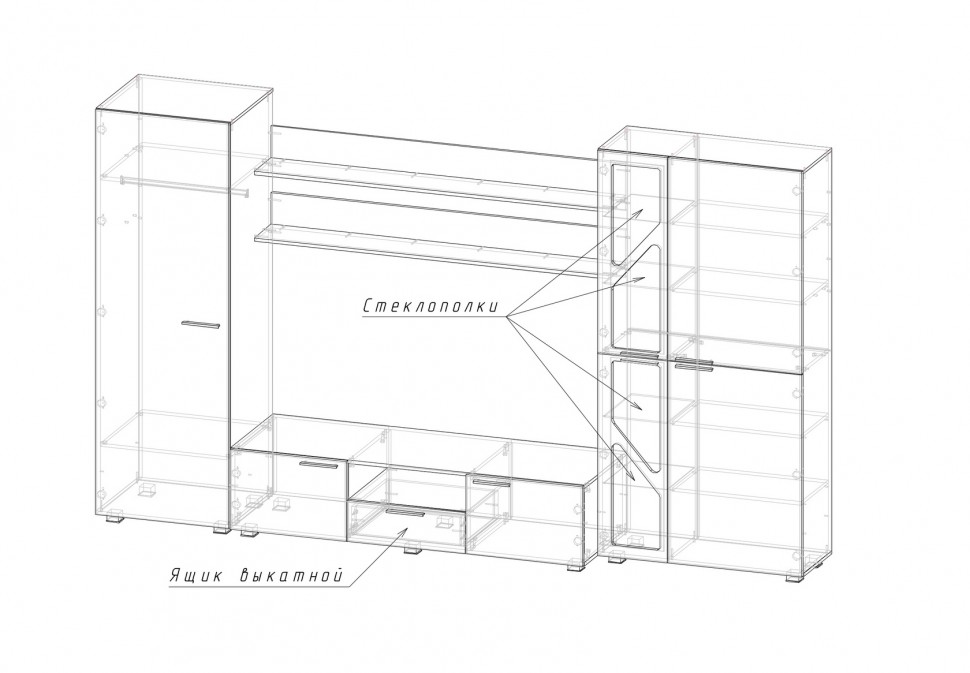 Гостиная Манхетен