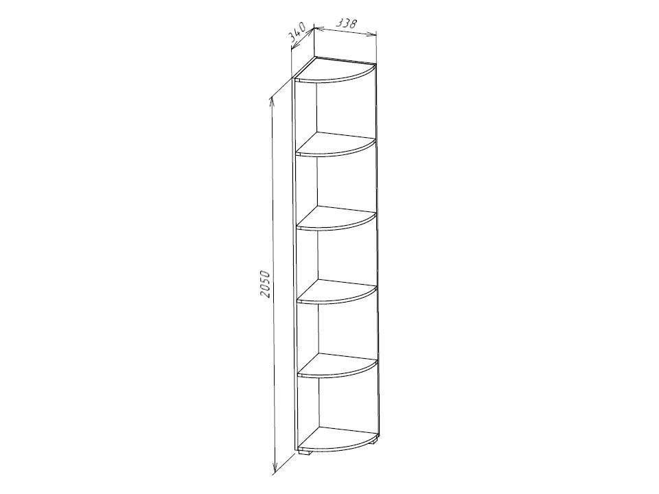 Стеллаж Глосс