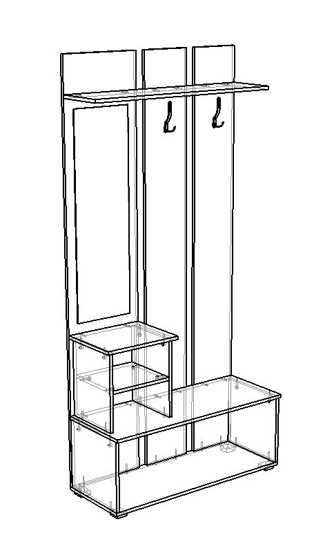 Прихожая в коридор Сальмиро К
