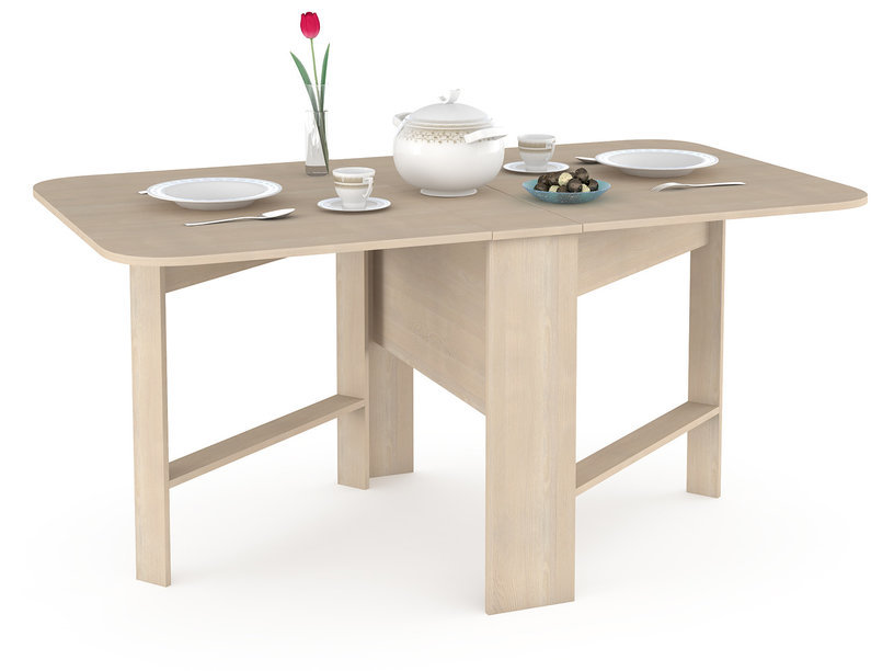 Кухонный стол Глория 609 Стол-книжка