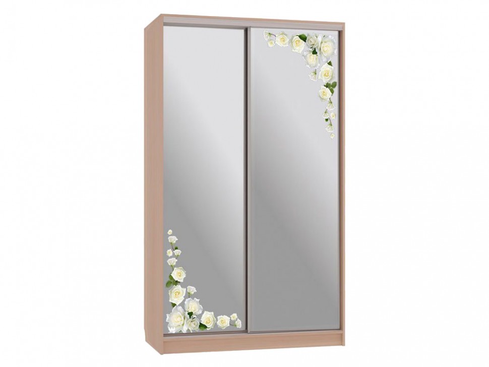 Шкаф-купе Колорадо 4 Розы