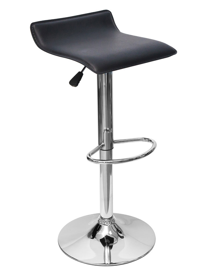 Барный стул с регулируемой высотой Хай-Тек