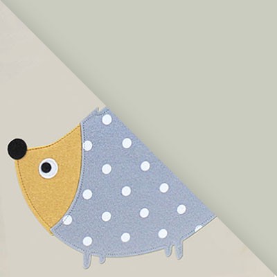 Короб для хранения с крышкой Ежик