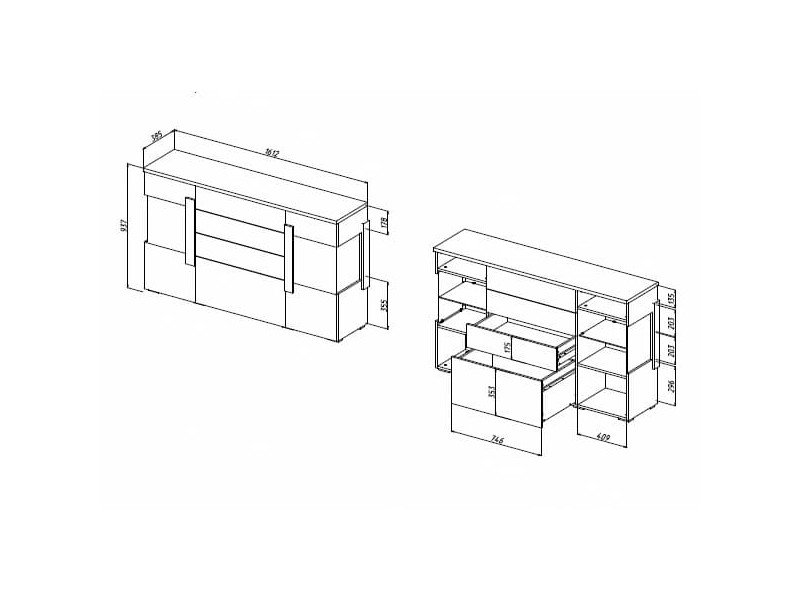 Комод Римини