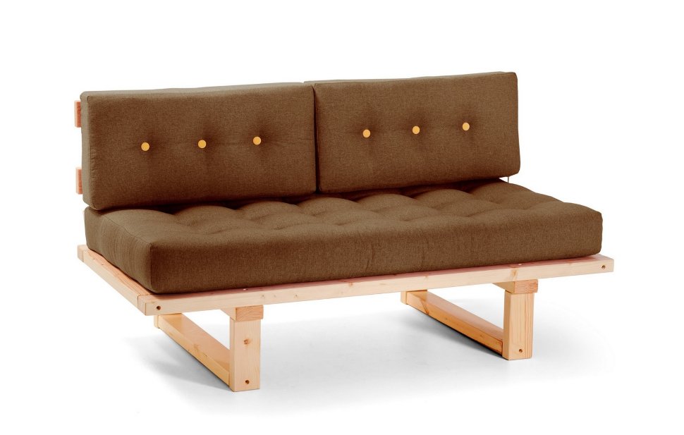 Прямой диван Кушетка Торн-М (сосна)