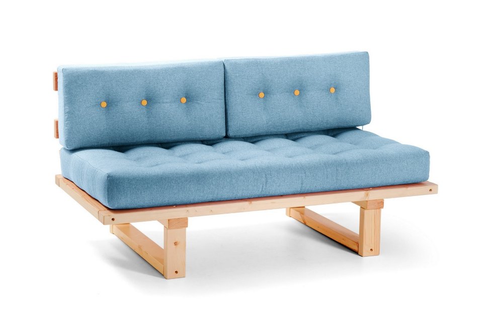 Прямой диван Кушетка Торн-М (сосна)