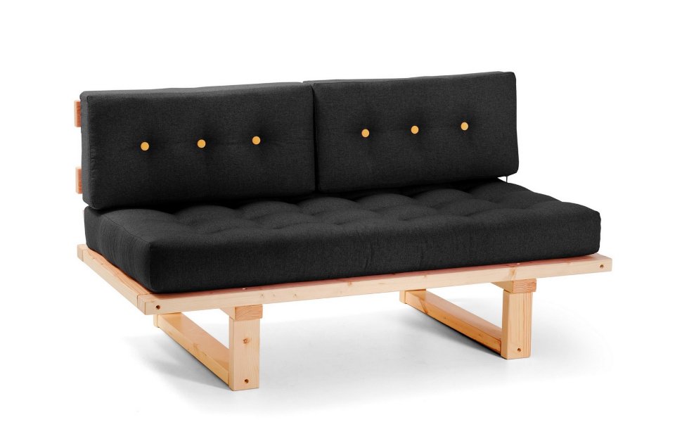 Прямой диван Кушетка Торн-М (сосна)