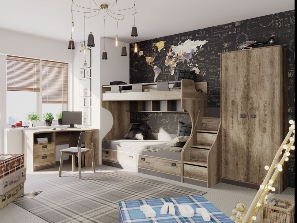 Комплект детской мебели Пилигрим