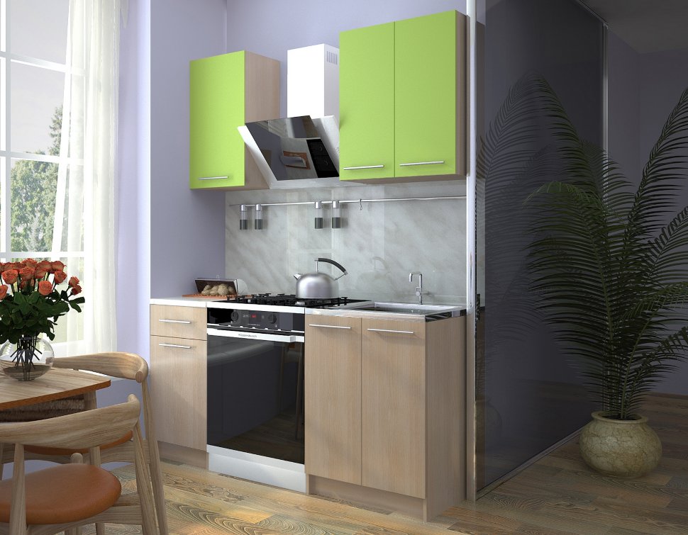 Кухонный гарнитур Далари 100 см