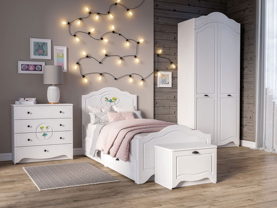 Детский шкаф Шкаф 2 дв Роуз 13.195