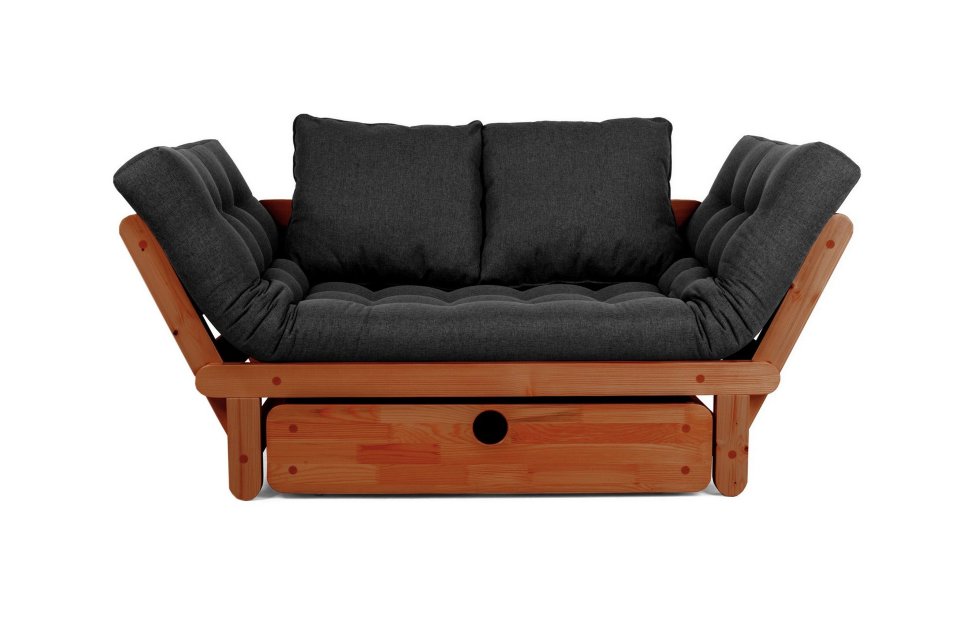 Прямой диван Кушетка Сламбер BOX (сосна)