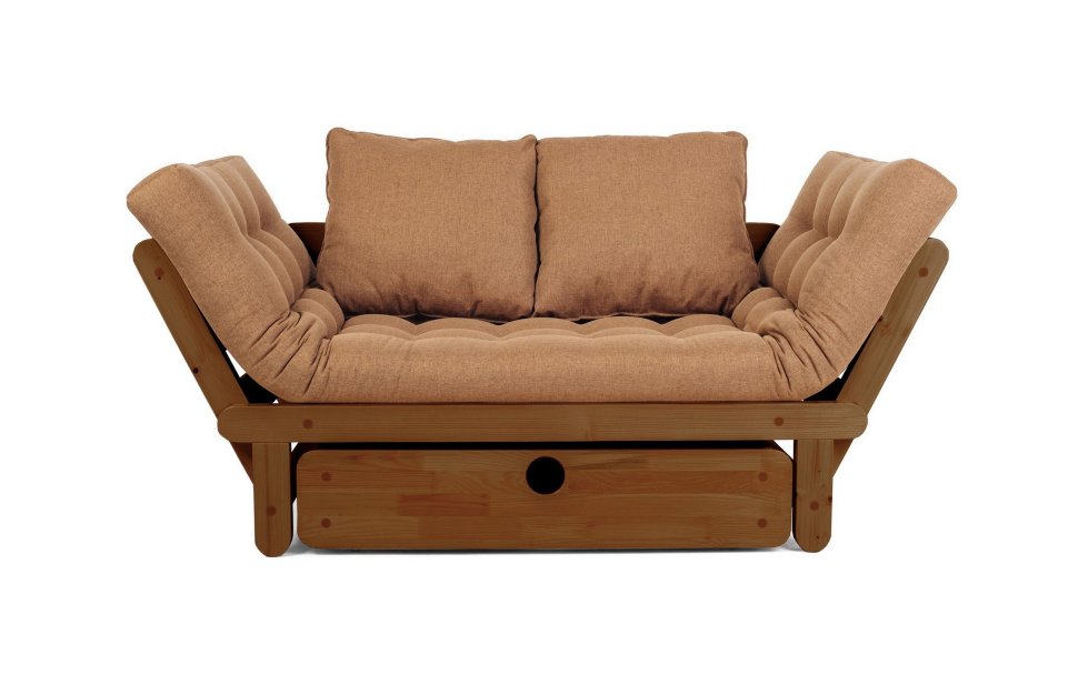 Прямой диван Кушетка Сламбер BOX (сосна)