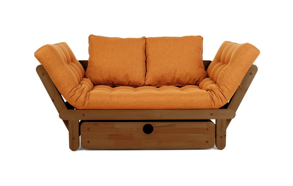 Прямой диван Кушетка Сламбер BOX (сосна)