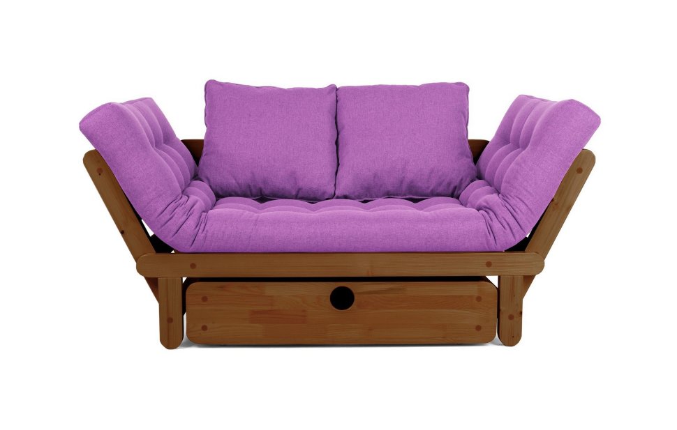 Прямой диван Кушетка Сламбер BOX (сосна)