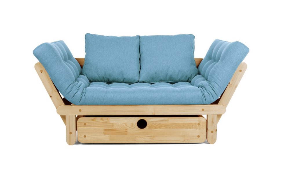 Прямой диван Кушетка Сламбер BOX (сосна)