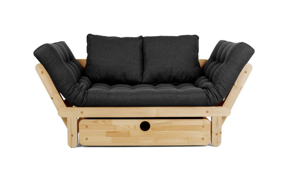 Прямой диван Кушетка Сламбер BOX (сосна)