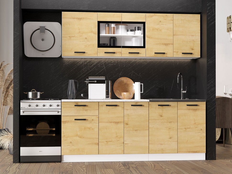 Кухонный гарнитур Хозяюшка 200 см