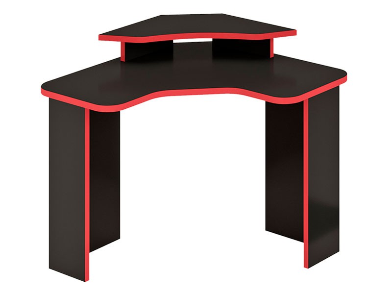 Компьютерный стол СКЛ-ИгрУгл100 БЕ+НКИЛ-УГЛ