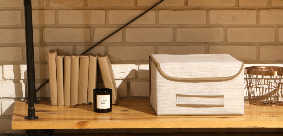 Коробка для хранения с крышкой Коробка для хранения с крышкой 35х30х22см